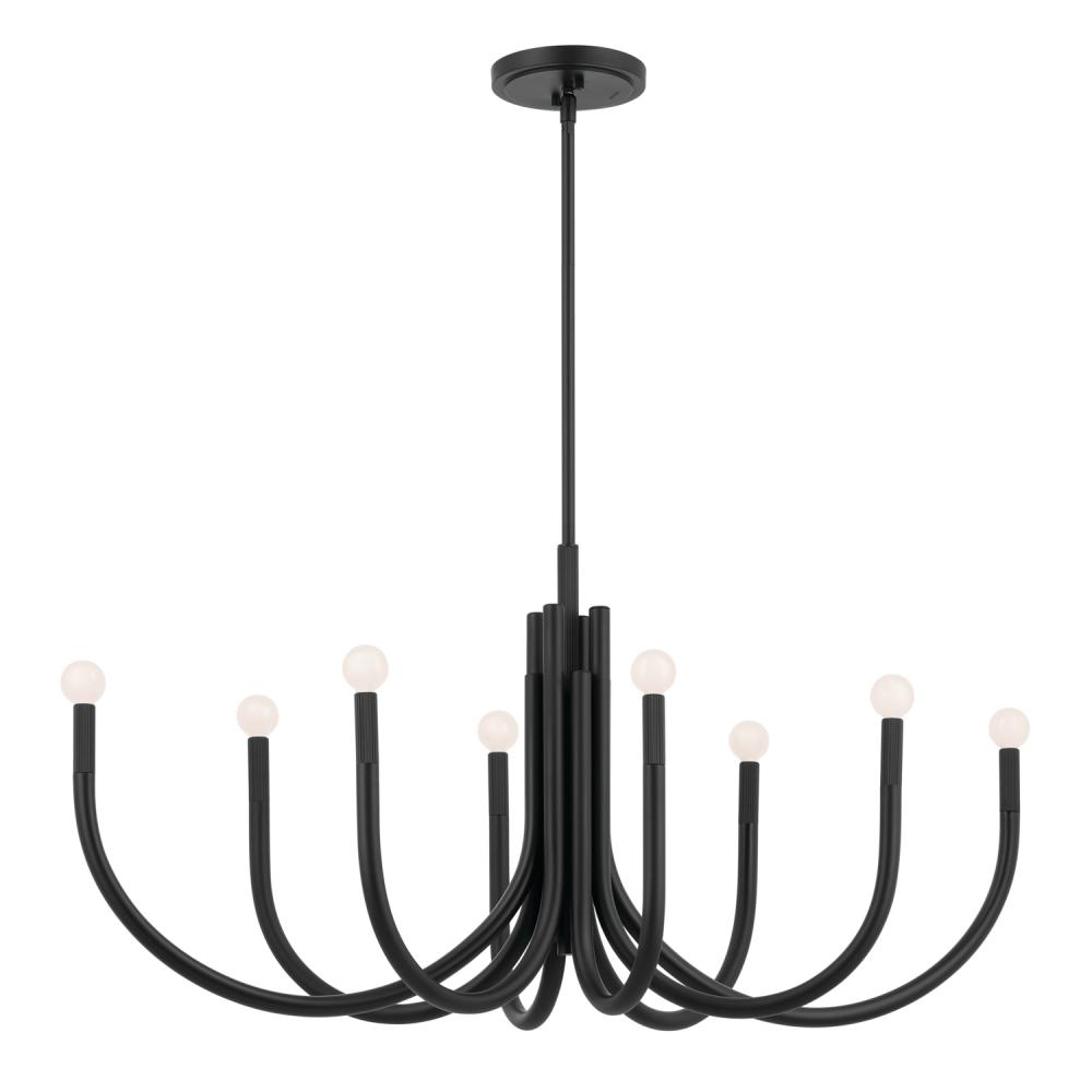 Oval Chandelier 8Lt