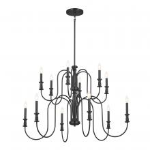 Kichler 52472BK - Chandelier 12Lt