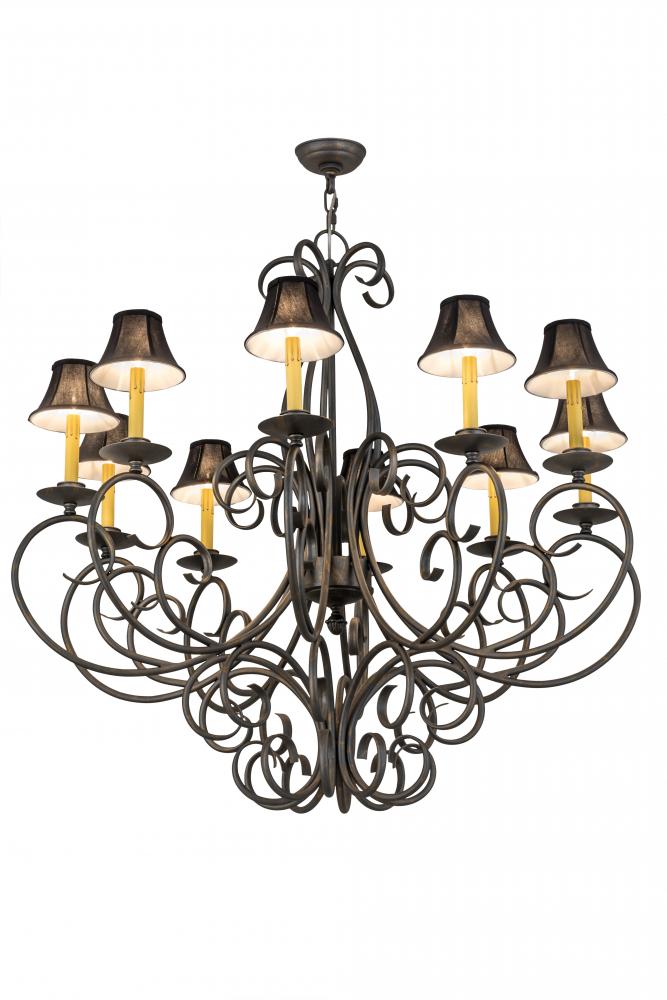 42"W Phillipe 10 LT Chandelier