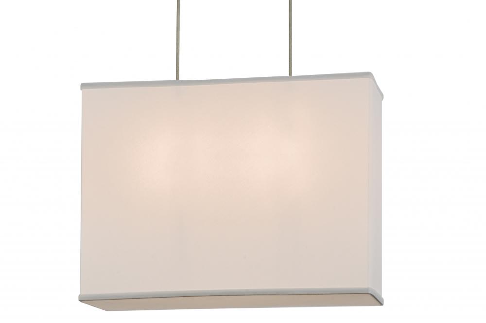 20"L Quadrato Oblong Pendant