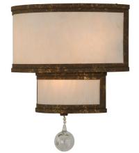 Meyda Blue 120151 - 16"W Zayne Wall Sconce