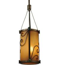 Meyda Blue 125507 - 5.25"W Cilindro Sorbonn Mini Pendant