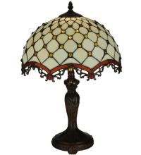 Meyda Blue 130761 - 20"H Jeweled Katherine Table Lamp