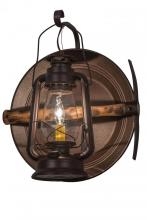 Meyda Blue 136391 - 14.5"W Miners Lantern Wall Sconce