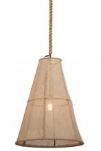 Meyda Blue 156219 - 24" Wide Empire Textrene Pendant