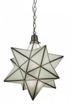 Meyda Blue 162855 - 18" Wide Moravian Star Pendant