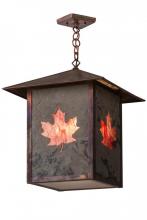 Meyda Blue 163424 - 16"Sq Seneca Maple Leaf Pendant