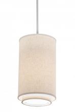 Meyda Blue 178208 - 9"W Cilindro Textrene Pendant