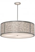 Meyda Blue 178212 - 36" Wide Cilindro Deco Pendant