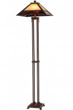 Meyda Blue 179148 - 62.5" Mission Prime Floor Lamp