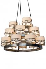 Meyda Blue 181566 - 50"W Cilindro Aloni Chandelier