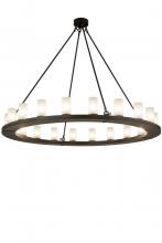 Meyda Blue 185532 - 60"W Loxley 20 LT Chandelier