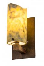 Meyda Blue 189606 - 4.5"W Cilindro Jadestone Wall Sconce