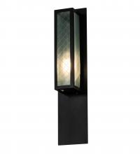 Meyda Blue 221673 - 6" Wide Quadrato Diamond Wall Sconce