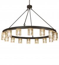 Meyda Blue 231480 - 62" Wide Loxley Needham 16 Light Chandelier