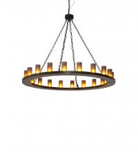 Meyda Blue 235046 - 60" Wide Loxley 20 Light Chandelier