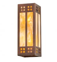 Meyda Blue 251275 - 5" Wide Prairie Loft Wall Sconce