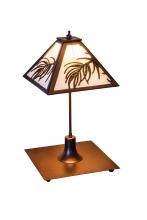 Meyda Blue 251508 - 17" Wide Pine Needle Table Lamp