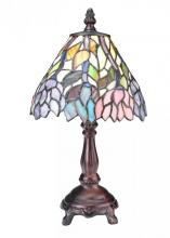 Meyda Blue 27294 - 14"H Wisteria Mini Lamp