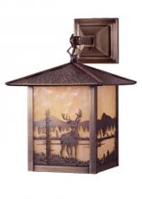 Meyda Blue 39833 - 9"W Seneca Deer Creek Hanging Wall Sconce