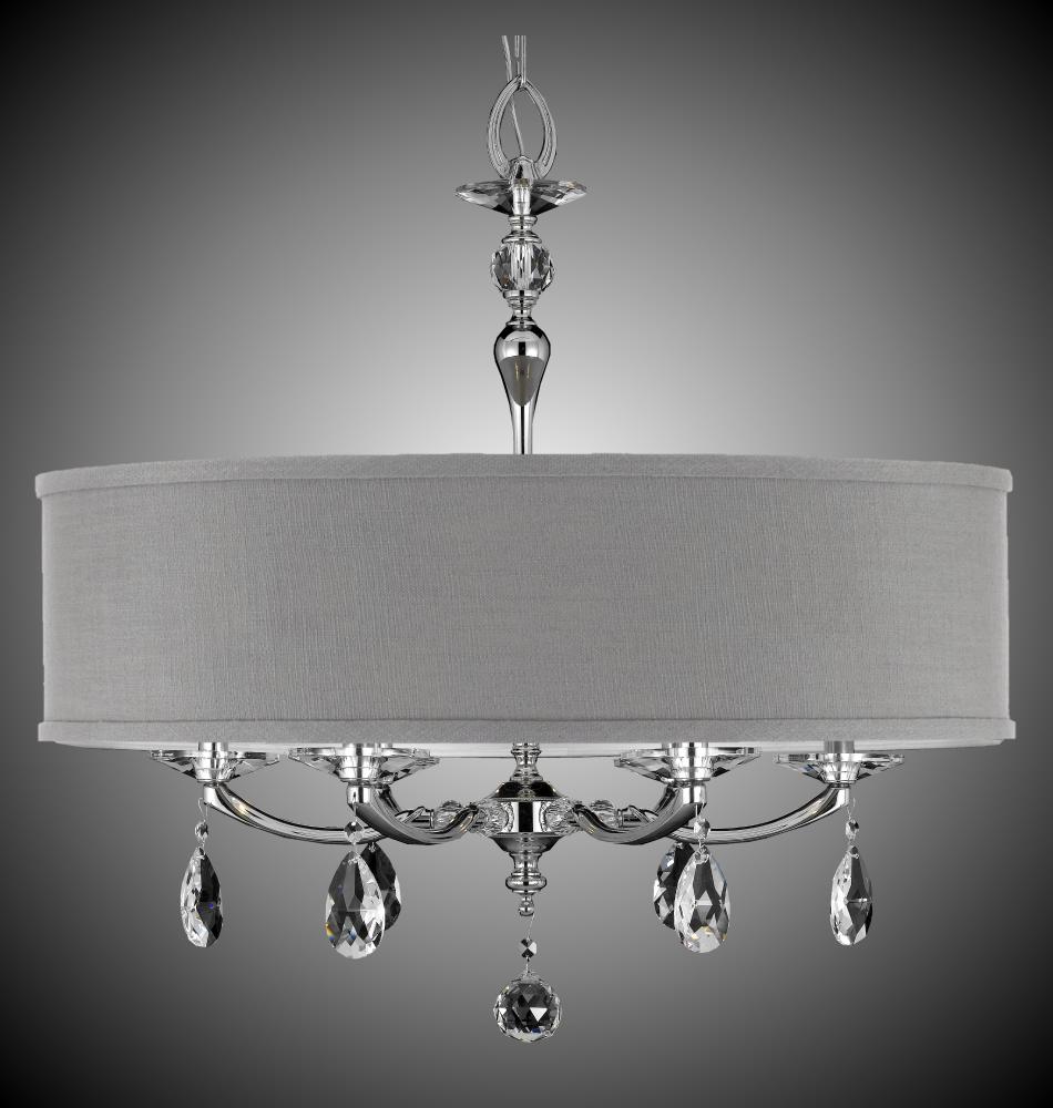 28 inch Kensington Empire Drum Shade Chandelier