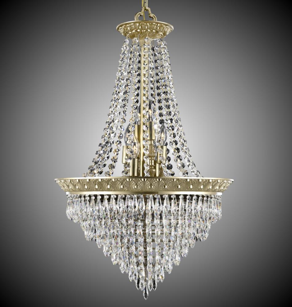 19"W - 12 Light Corinthian SPIRE Chandelier