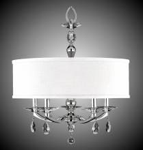 American Brass & Crystal CH5484-O-32G-36G-ST-GL - 19 inch Kensington Empire Drum Shade Chandelier