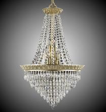 American Brass & Crystal CH8719-U-01G - 19"W - 12 Light Corinthian SPIRE Chandelier