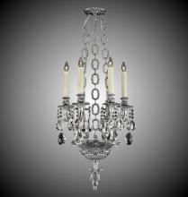 American Brass & Crystal CH9006-A-01G-PI - 6 Light Blairsden Chandelier