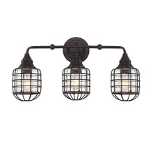 Savoy House 8-575-3-13 - Connell 3-Light Bathroom Vanity Light in English Bronze