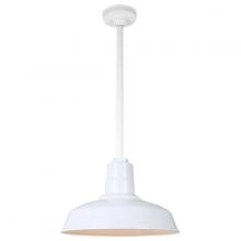 Hi-Lite MFG Co. H-QSN15114-SA-93/QSN24ST3-93/QSNHSC-93 - 14" Ceiling Stem Light