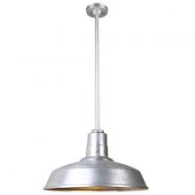 Hi-Lite MFG Co. H-QSN15116-SA-96/QSN36ST3-96/QSNHSC-96 - 16" Ceiling Stem Light