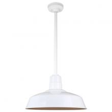 Hi-Lite MFG Co. H-QSN15118-SA-93/QSN24ST3-93/QSNHSC-93 - 18" Ceiling Stem Light