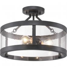 Progress P350119-143 - Gresham Collection Three-Light Semi-Flush Convertible