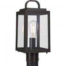 Progress P540064-020 - Grandbury Collection One-Light Transitional Antique Bronze Clear Glass Outdoor Post Light