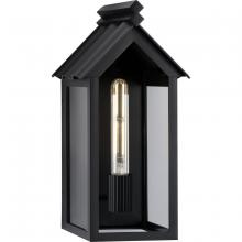 Progress P560304-31M - POINT DUMEÂ® by Jeffrey Alan Marks for Progress Lighting Dunemere Matte Black Outdoor Wall Lantern w