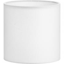 Progress P860059-000 - Elara Collection White Linen Accessory Drum Shade