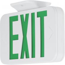 Progress PETPE-UG-30-RC - LED Emergency Exit Sign Green Letters