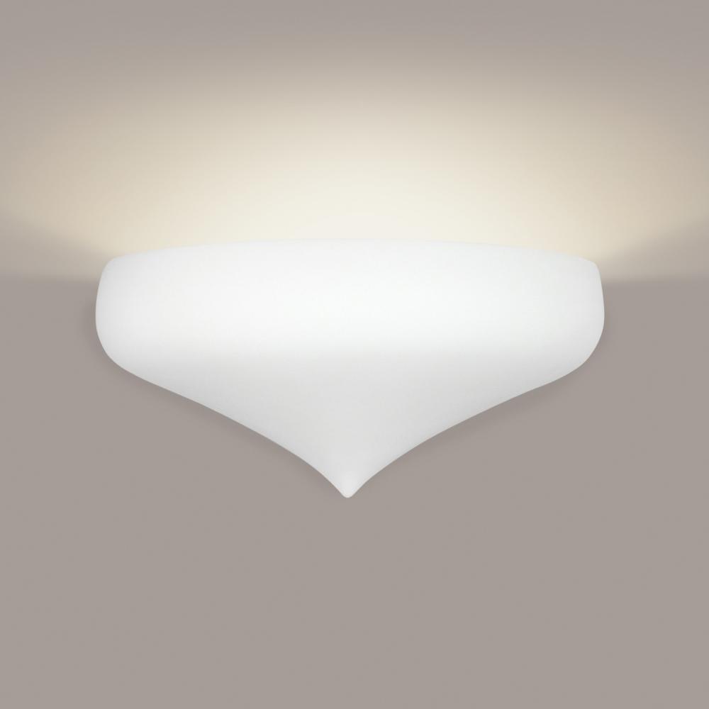 Vancouver Wall Sconce: Bisque with LED bulbs included