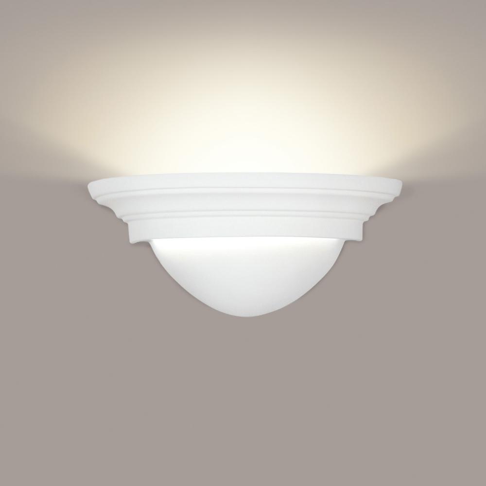 Minorca Wall Sconce: Bisque with LED bulb included