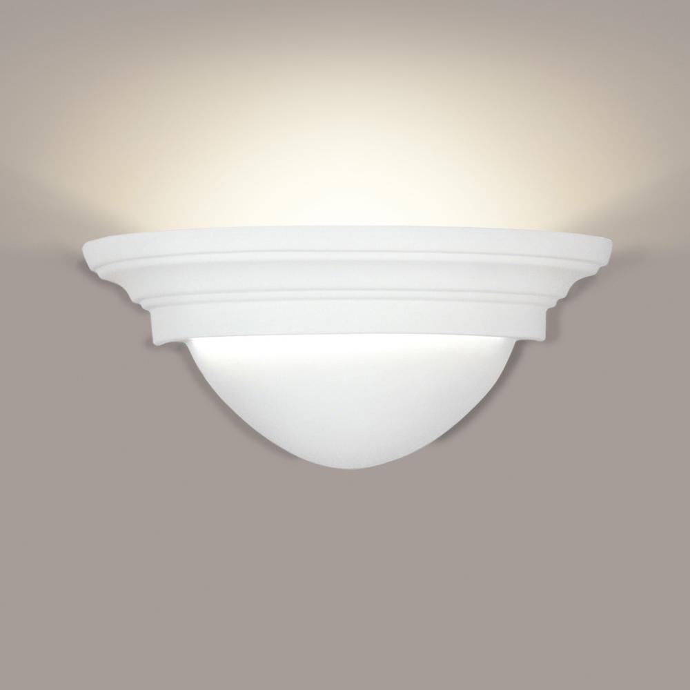 Majorca Wall Sconce: Bisque with LED bulbs included