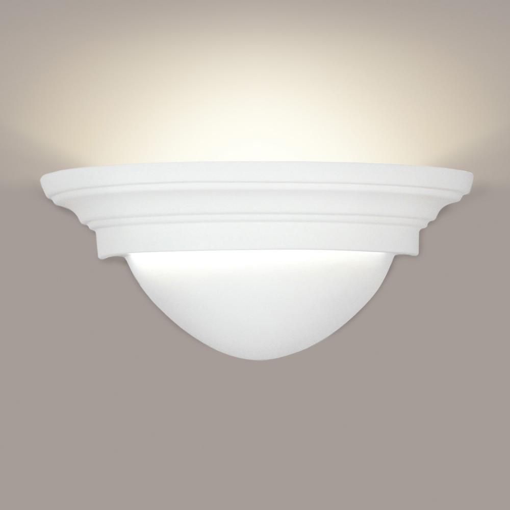 Gran Majorca Wall Sconce: Bisque with LED bulbs included