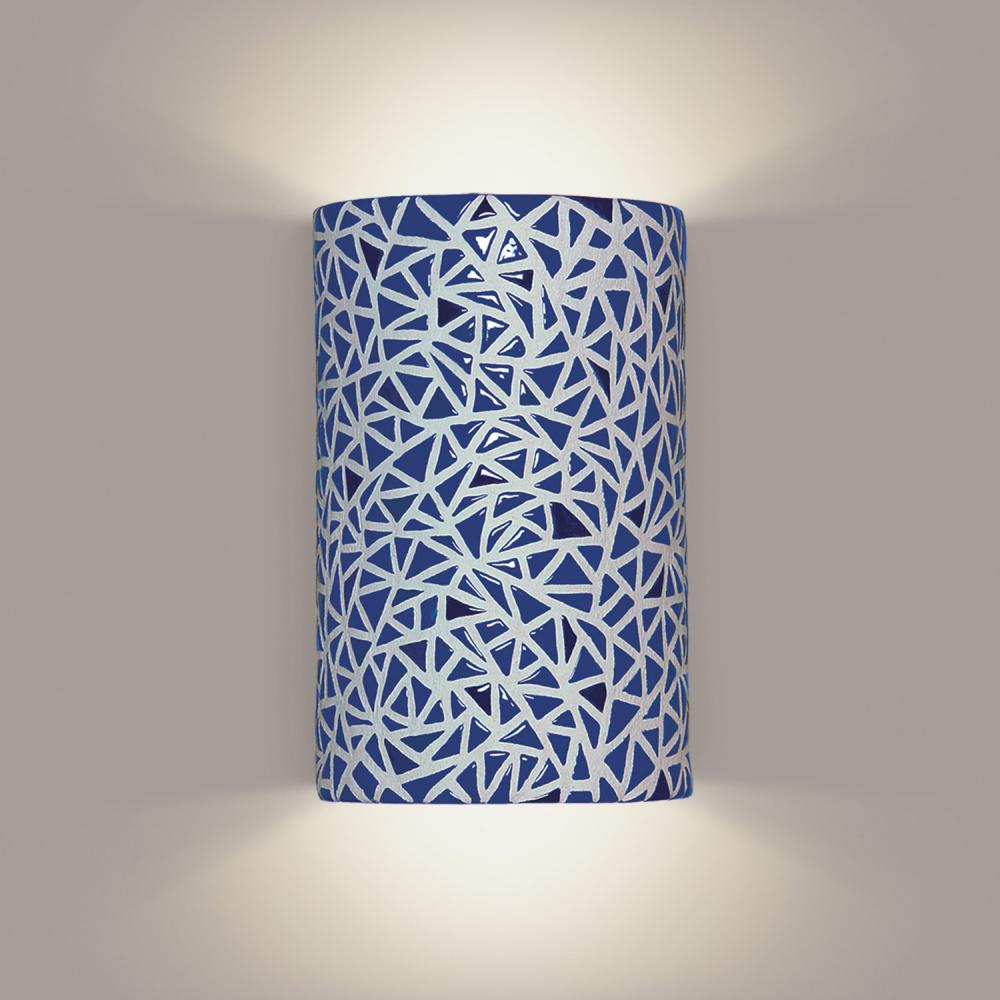 Impact Wall Sconce Cobalt Blue