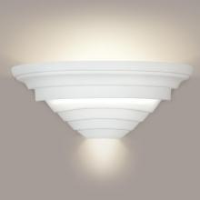 A-19 109-A31-2LEDE26 - Gran Cabrera Wall Sconce: Satin White with LED bulbs included