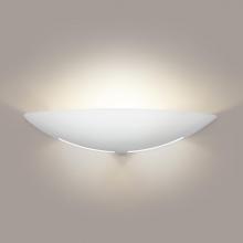 A-19 1202-2LEDE26-M16 - Kauai Wall Sconce: Silver Satin (E26 Base Dimmable LED (Bulb included))