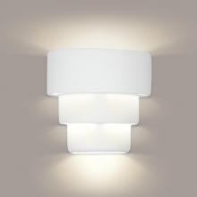 A-19 1404-1LEDE26 - Santa Cruz Wall Sconce: Bisque with LED bulb included