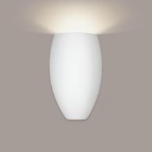 A-19 1501-1LEDE26-A12 - Antigua Wall Sconce: Dove (E26 Base Dimmable LED (Bulb included))