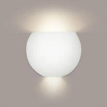 A-19 1602-WETST-1LEDE26-A12 - Curacoa Wall Sconce: Dove (Wet Sealed Top, E26 Base LED (Bulb included))