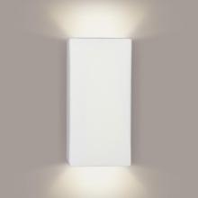 A-19 1804-WETST-1LEDE26-A1 - Gran Flores Wall Sconce: Clay (Wet Sealed Top, E26 Base LED (Bulb included))