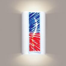 A-19 G3E-WETST-1LEDE26 - Fourth Of July Wall Sconce (Wet Sealed Top, E26 Base LED (Bulb included))